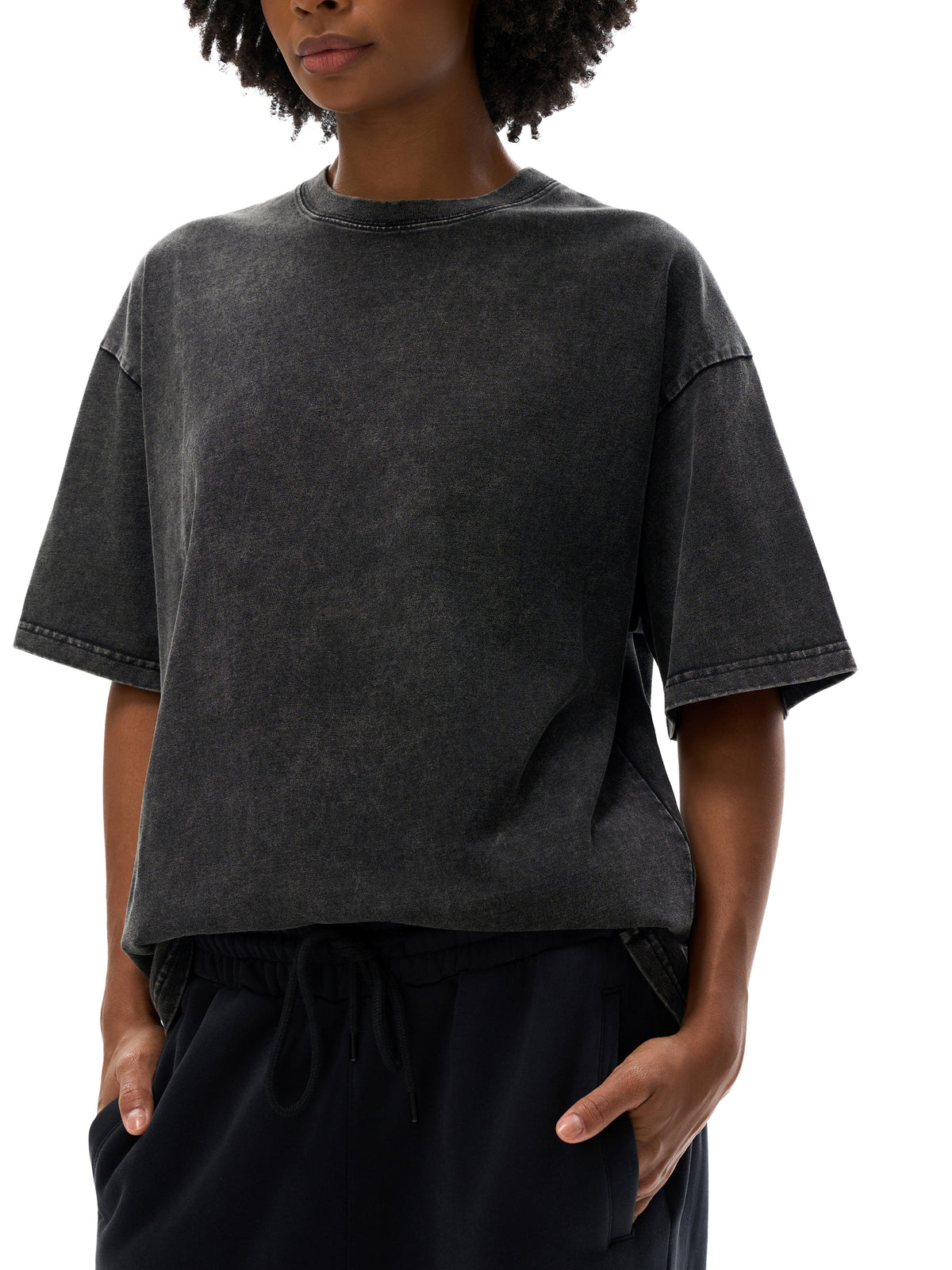 When you pass through the waters Oversized Cotton T-Shirt